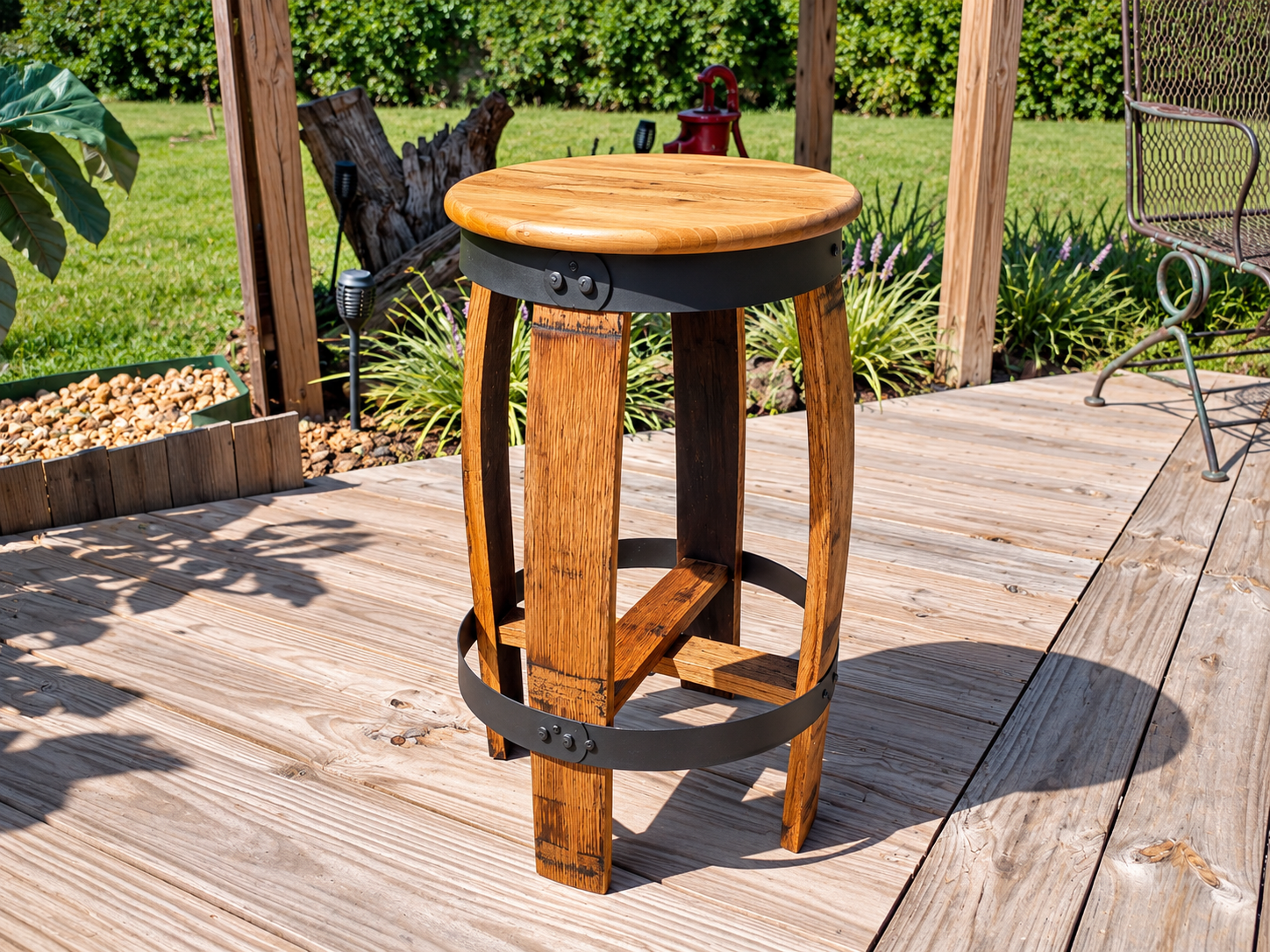 Barrel Bar Stool