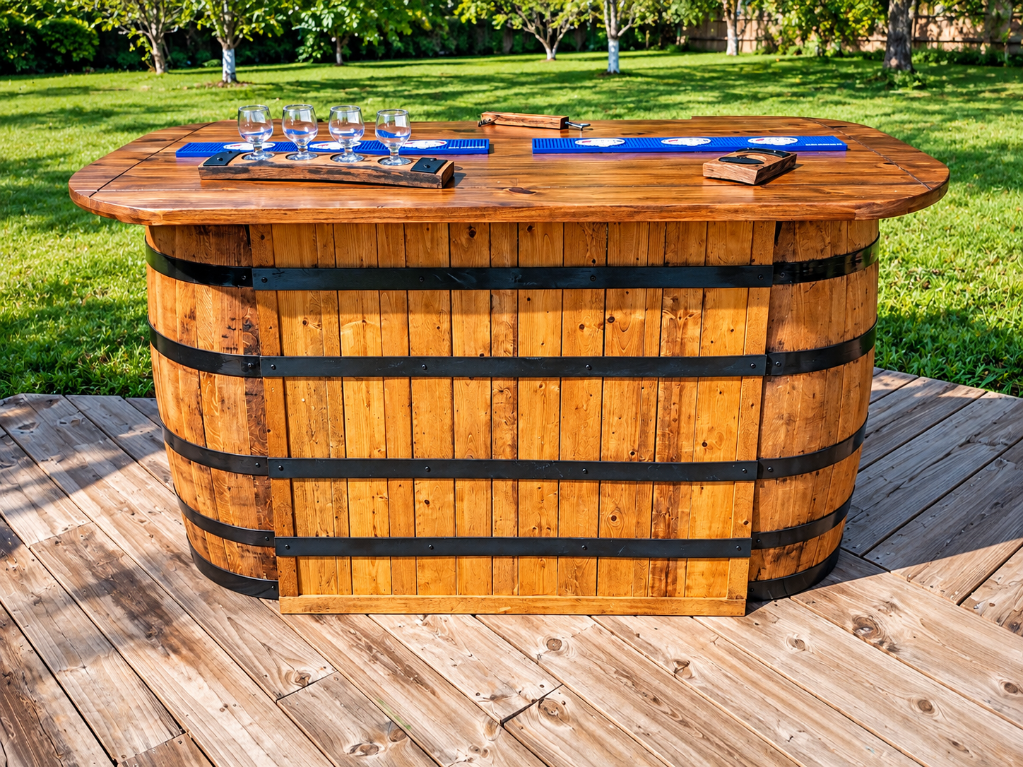 Whiskey Barrel Bar